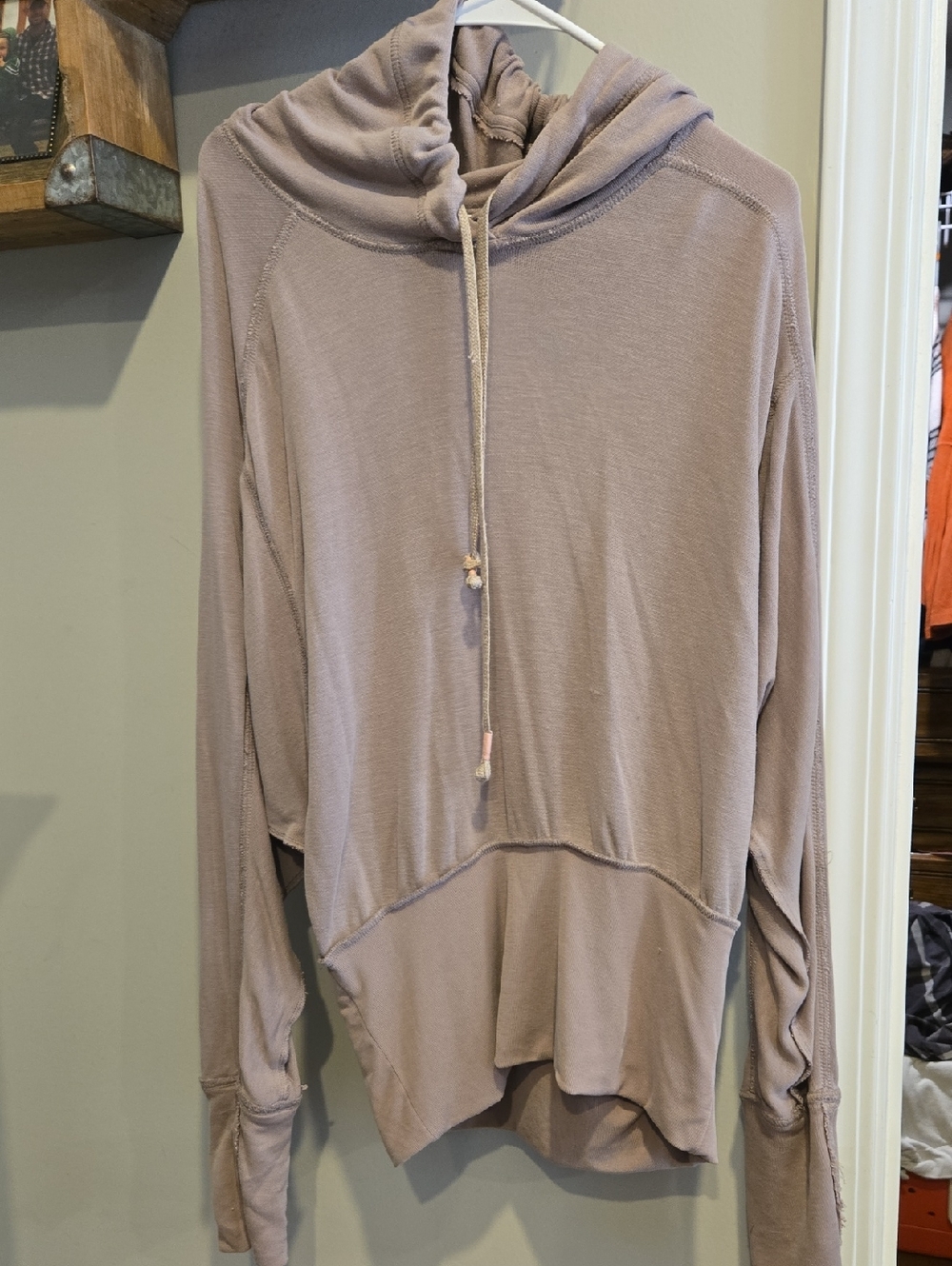 FP Movement Ready Go by Free People Mauve Hooded Pullover